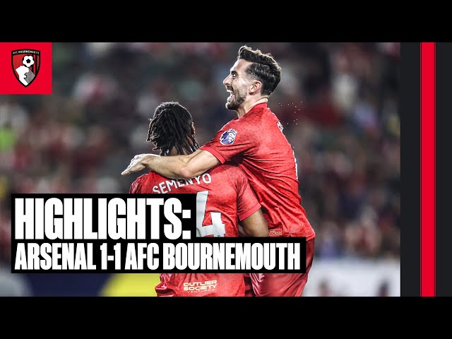 Semenyo scores as Cherries held by Arsenal | AFC Bournemouth 1-1 Arsenal