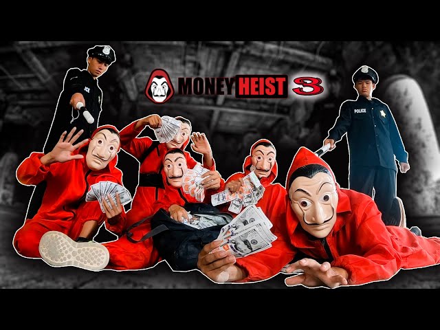 PARKOUR MONEY HEIST 3 vs POLICE ( bella ciao remix ) PHI VỤ TRIỆU ĐÔ 3