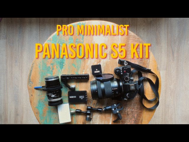 My 100% Pro Minimalist Filmmaking Kit - Panasonic S5 Kit