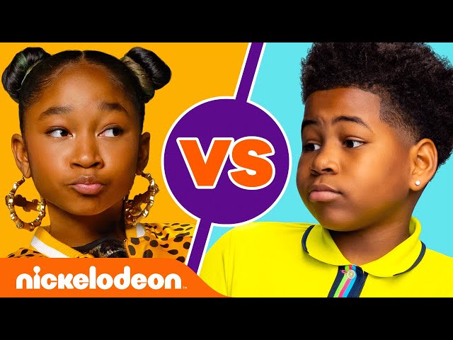 That Girl Lay Lay vs. Young Dylan: Character Comparison! 🧐 | Nickelodeon