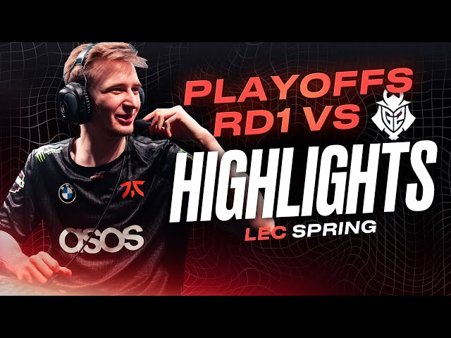 How We BUTCHERED The "SIUUUUUUU"! | LEC Highlights Spring 2022 Playoffs RD1