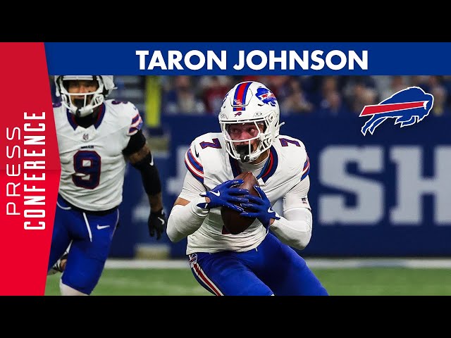 Taron Johnson: “Make The Play When The Opportunity Comes“ | Buffalo Bills