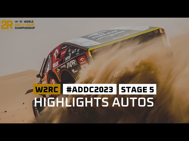 Highlights Cars - Stage 5 - #ADDC 2023 - #W2RC