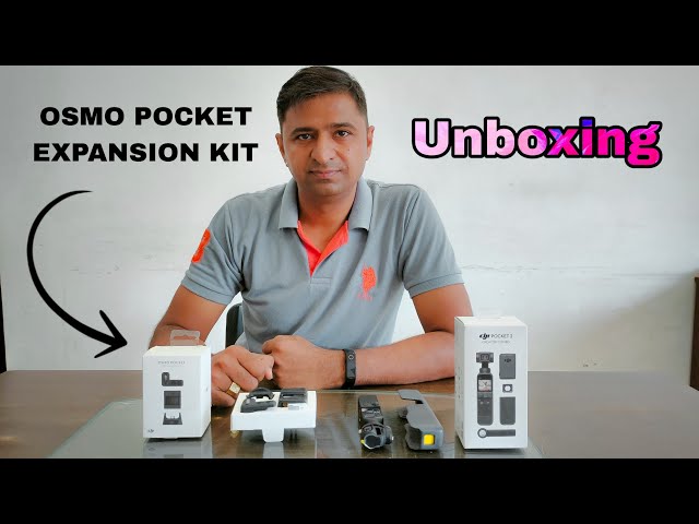 dji osmo pocket 2 action camera expansion kit unboxing