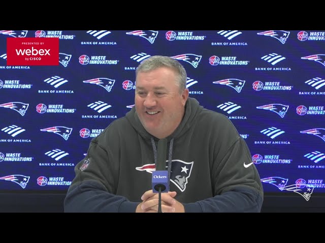 Alex Van Pelt: "We’re Getting Closer.” | Patriots Press Conference