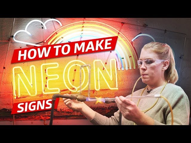 How Neon Signs Are Made for Restaurants — How to Make It