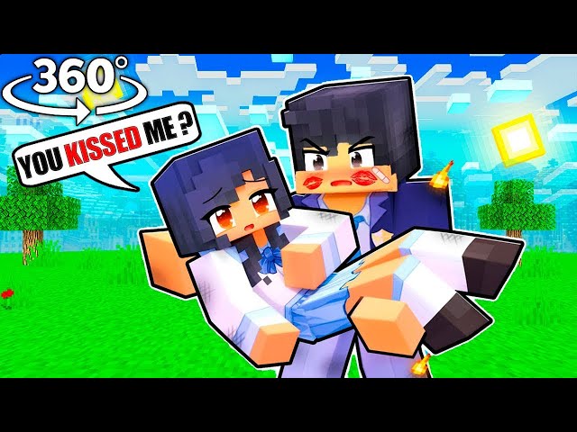 Aphmau is IN LOVE with the MYSTERIOUS BAD BOY in MINECRAFT