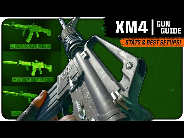 The XM4 is Good at Everything! | (Stats & Best Attachment Setups)