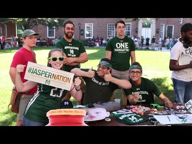 Student Engagement Clubs Fair at Manhattan College