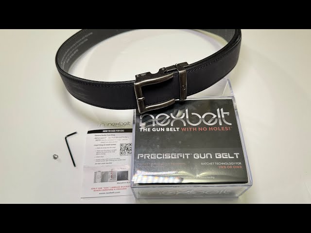 Nexbelt Crazy Horse EDC Belt Unboxing, Assembly, Sizing Guide, & First Impressions