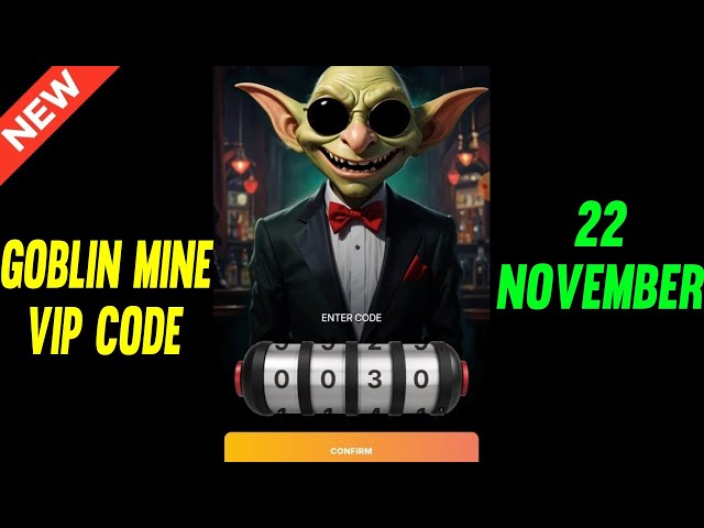 22 November Goblin Mine Game Code | Goblin Mine Game VIP Code | Goblin Mine Game Daily Code