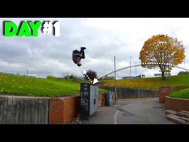 Toby Segar Teaches Pro Climber Parkour in 1 Day