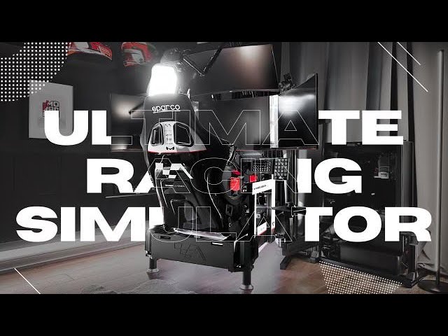 ULTIMATE RACING SIMULATOR: Full Set Up Tour and Parts List