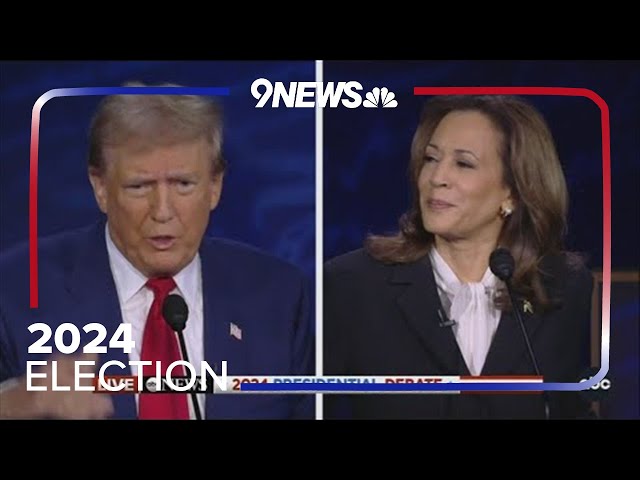 Fact checking the 2024 presidential debate between Trump, Harris