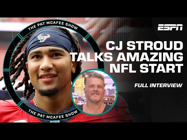 CJ Stroud says his success is JUST THE BEGINNING 😤 🔥 [FULL INTERVIEW] | The Pat McAfee Show