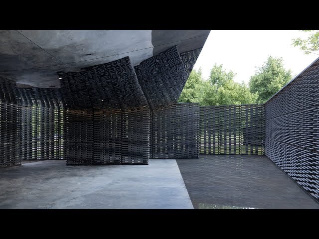 360-degree video: Serpentine Pavilion 2018 by Frida Escobedo | Architecture | Dezeen