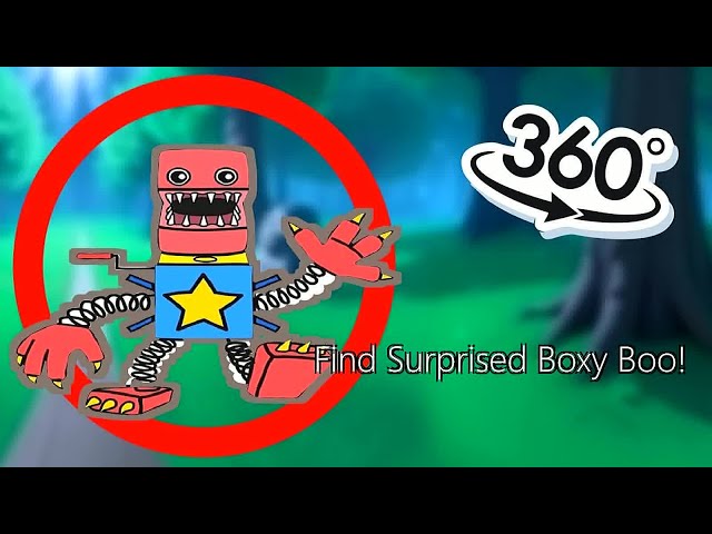 FIND Surprised Boxy Boo IN VR!