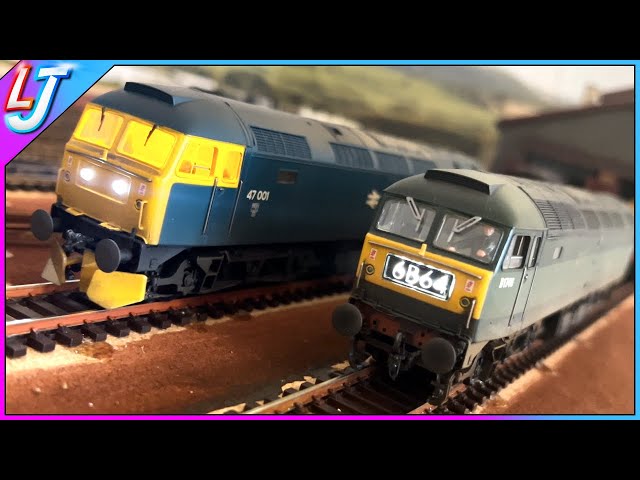 Bachmann - Class 47 BR Green With Lights and Sound (Unboxing & Review)