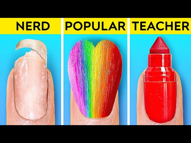 BEST SCHOOL HACKS | Genius DIY Tricks and Creative Funny Ideas By 123 GO! Genius