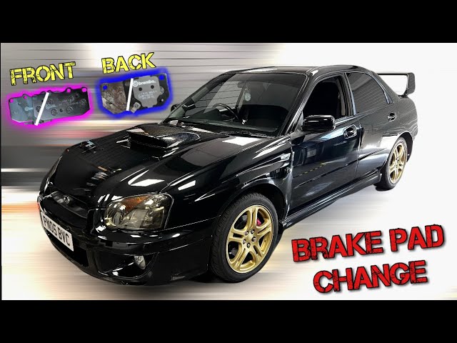 Subaru Impreza WRX Front & Rear Brake Pad Change