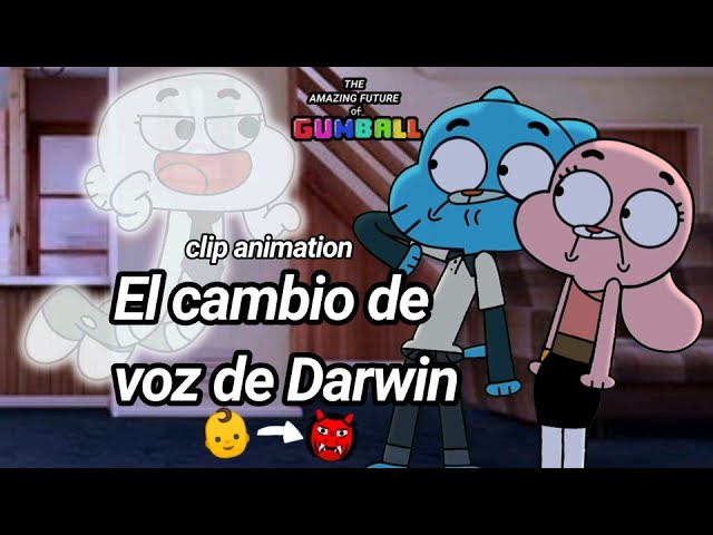 ¡El cambio de voz de Darwin! ("The amazing future of Gumball" AU Animation)/ Aislep (sub english)