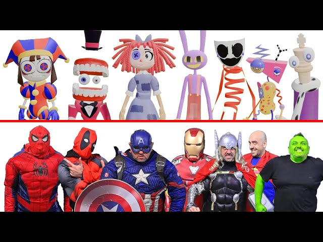 Superheroes Save The Amazing Digital Circus