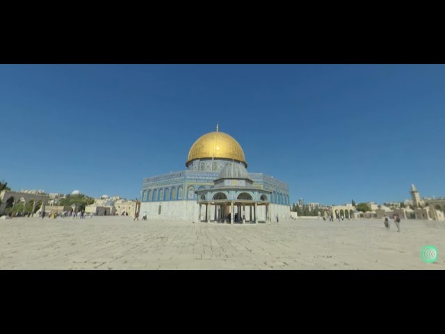 Palestine 360° - Dome of the Rock Plaza, Al Aqsa | Jerusalem | 8K  VR 360 Video