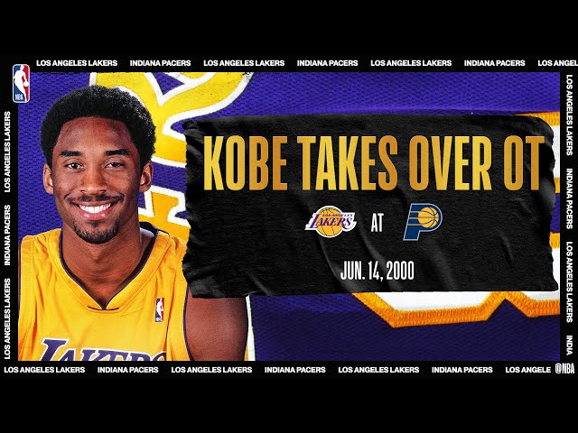 Kobe Takes Over In 2000 NBA Finals Game 4 | #NBATogetherLive Classic Game