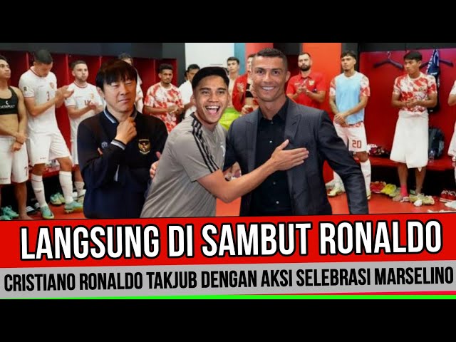 BIKIN HEBOH DUNIA‼️ CRISTIANO RONALDO TEMUI MARSELINO FERDINAND USAI GUNAKAN SELEBRASI IKONIKNYA ?