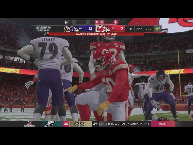 Madden NFL 22 Chiefs Franchise Conference Championship: PS5 [4k]