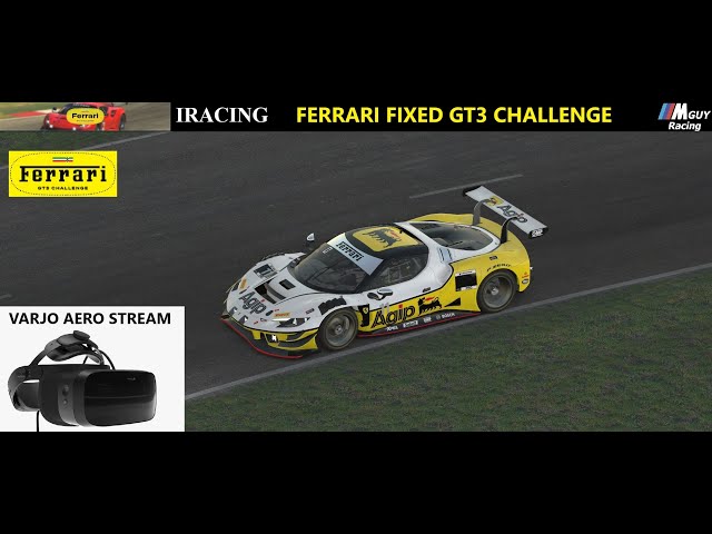 Ferrari GT3 Fixed - round 10 season 4 - FUJI - VR VARJO AERO - 4K stream