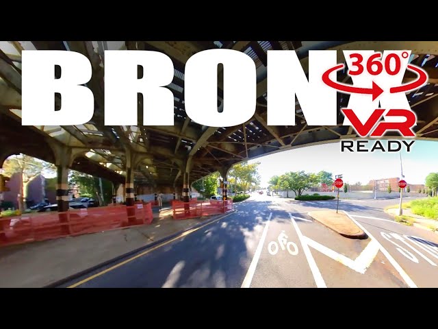 VR 360° NYC Virtual Cycling - Bronx | Allerton | Fordham | Pelham Gardens | New York City