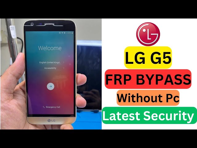 Latest Method 2024!!! LG G5 FRP Bypass Without Pc | LG G5 Google Account Unlock Android 9 #frpbypass