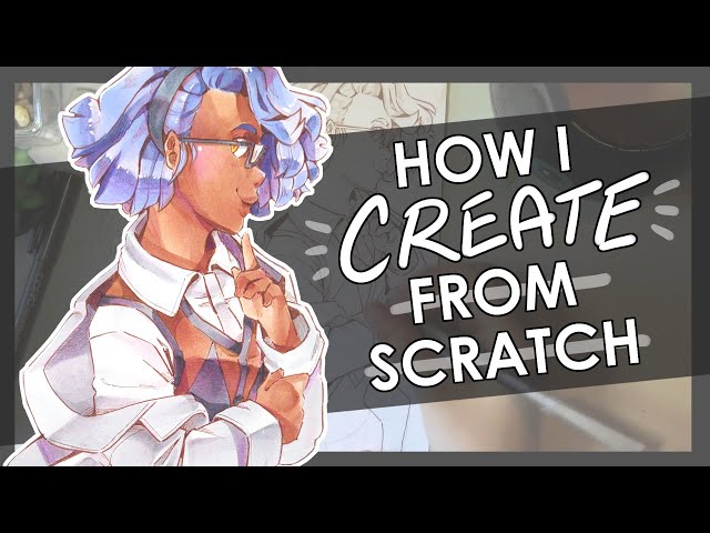 MY (Traditional) DRAWING PROCESS! | Making A Marker Illustration From Scratch