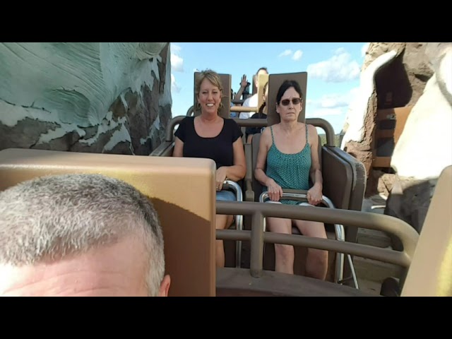 Disney world Mt. Everest going backwards fear 3D VR