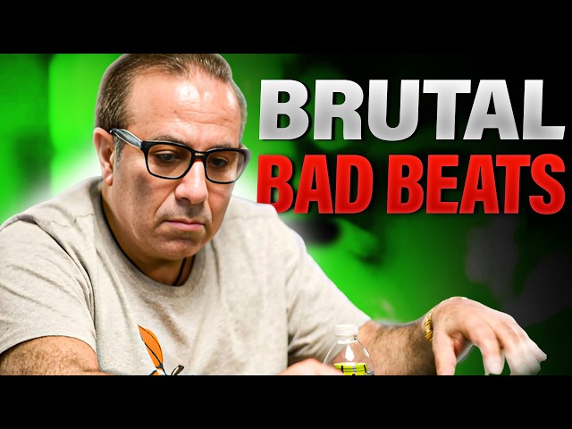 MOST BRUTAL Poker BAD BEATS Ever Recorded!