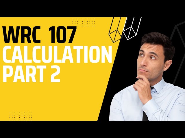 WRC 107 Calculation PART 2