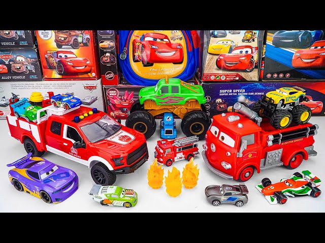 Disney Pixar Cars Unboxing Review l Lightning McQueen Bubble RC Car | Monster Truck ASMR