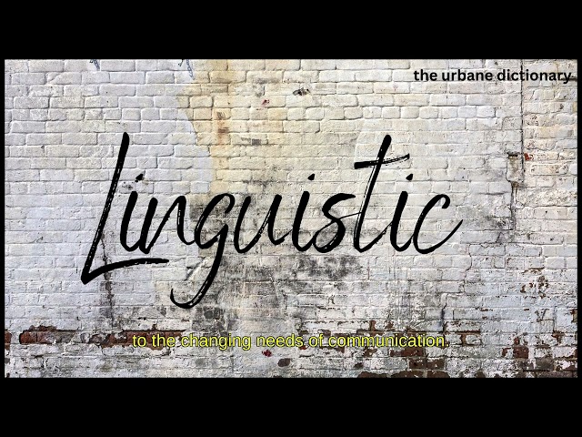 Linguistic creativity