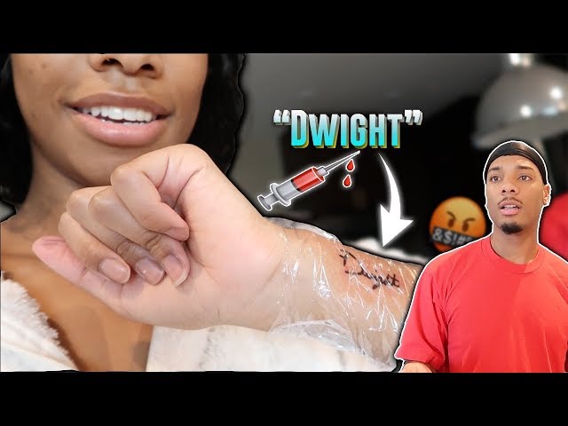 I Got My Ex’s Name Tattooed!! His Reaction!