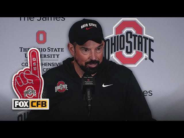 Postgame Interview: Ryan Day on Ohio State's dominant win over Purdue | CFB on FOX