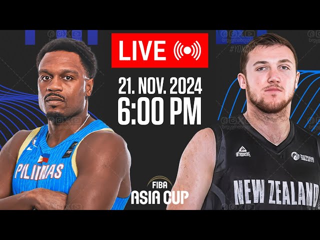 🔴 LIVE NOW! Gilas Pilipinas vs New Zealand | FIBA Asia Cup Qualifiers | November 21, 2024 NBA 2K25