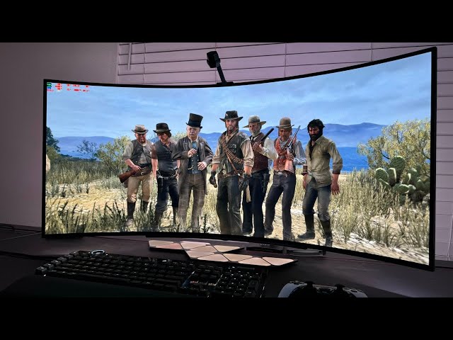 I LOVE Red Dead Redemption on a 45" LG UltraWide OLED | Members Only Version