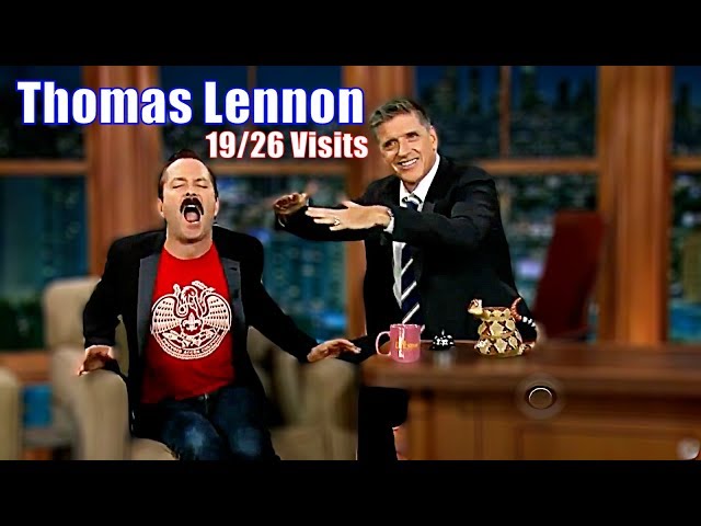 Thomas Lennon - One Of The Best Guests Ever - 19/26 Appearances In Chronological Order