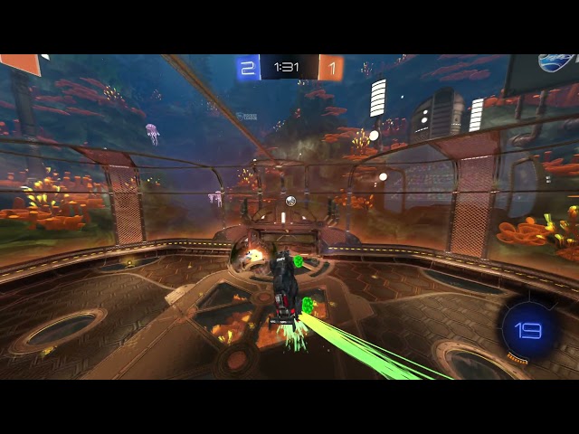 Ceiling wavedash aerial