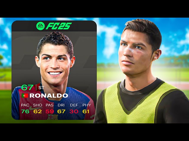 I Made Ronaldo a Barcelona Academy Player