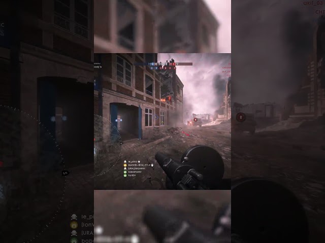 Chasing tanks in battlefield 1