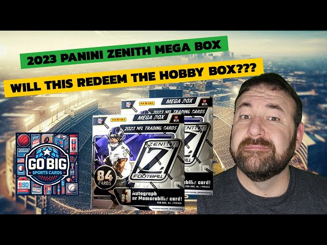 New Product: 2023 Panini Zenith Mega Boxes, case hit and rookie qbs galore!