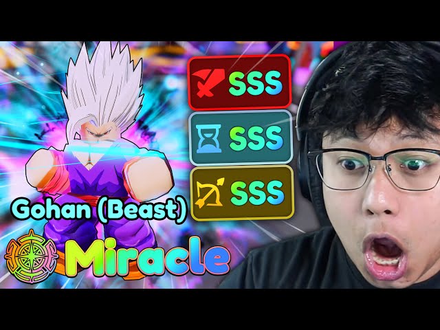 Miracle GOHAN (BEAST) SSS Max Stats Showcase is OVERPOWERED!