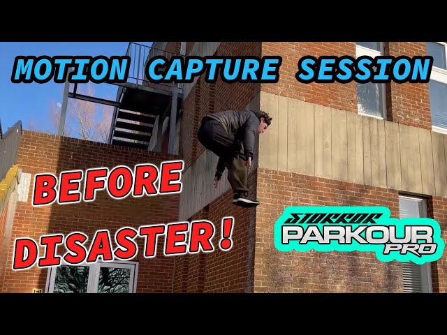 STORROR Parkour PRO | Mocap session with disaster around the corner 😥